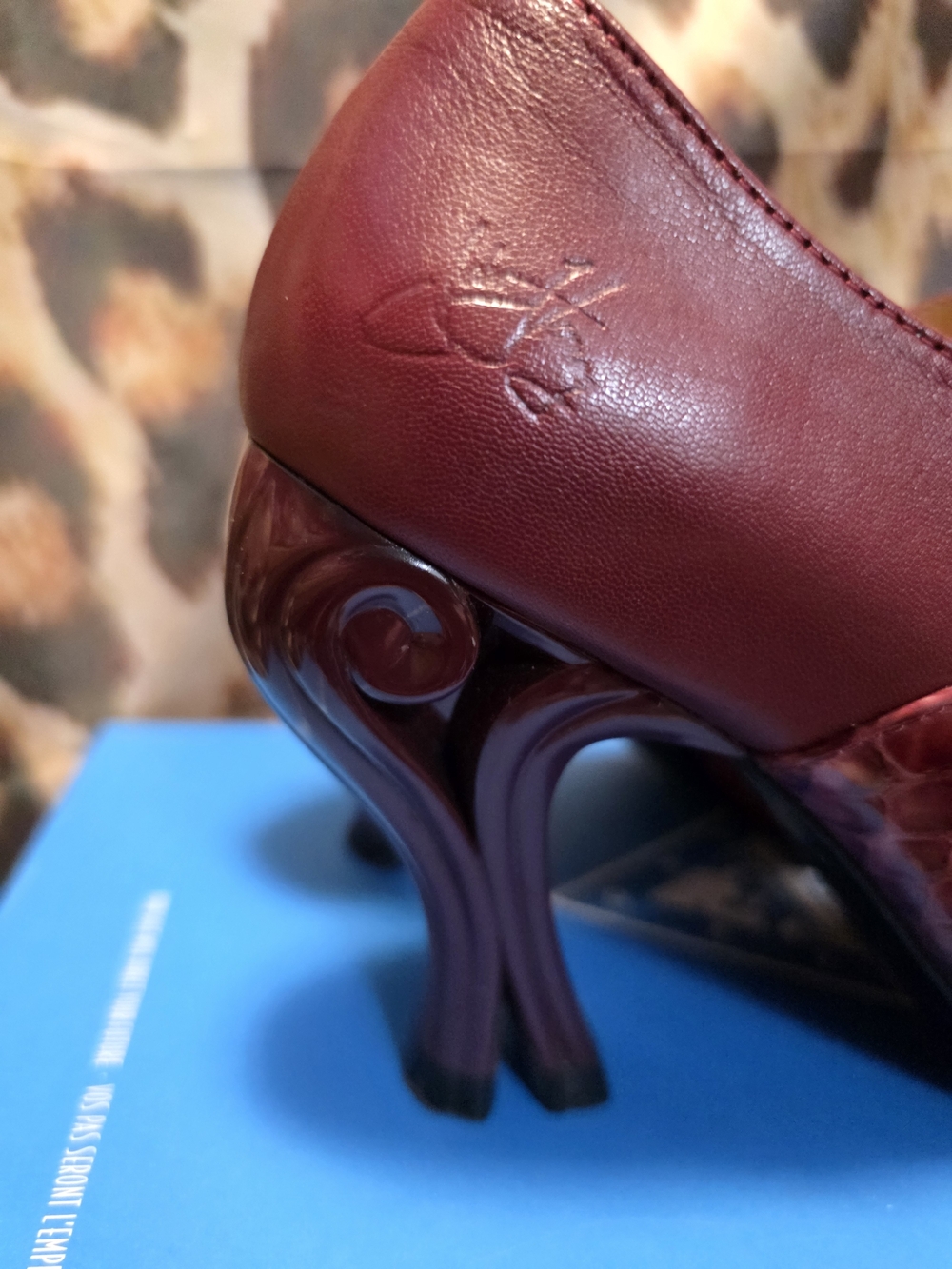 John Fluevog Celestial Communications URSULA Lace-Up Heels - Size 7.5 - Picture 9 of 11